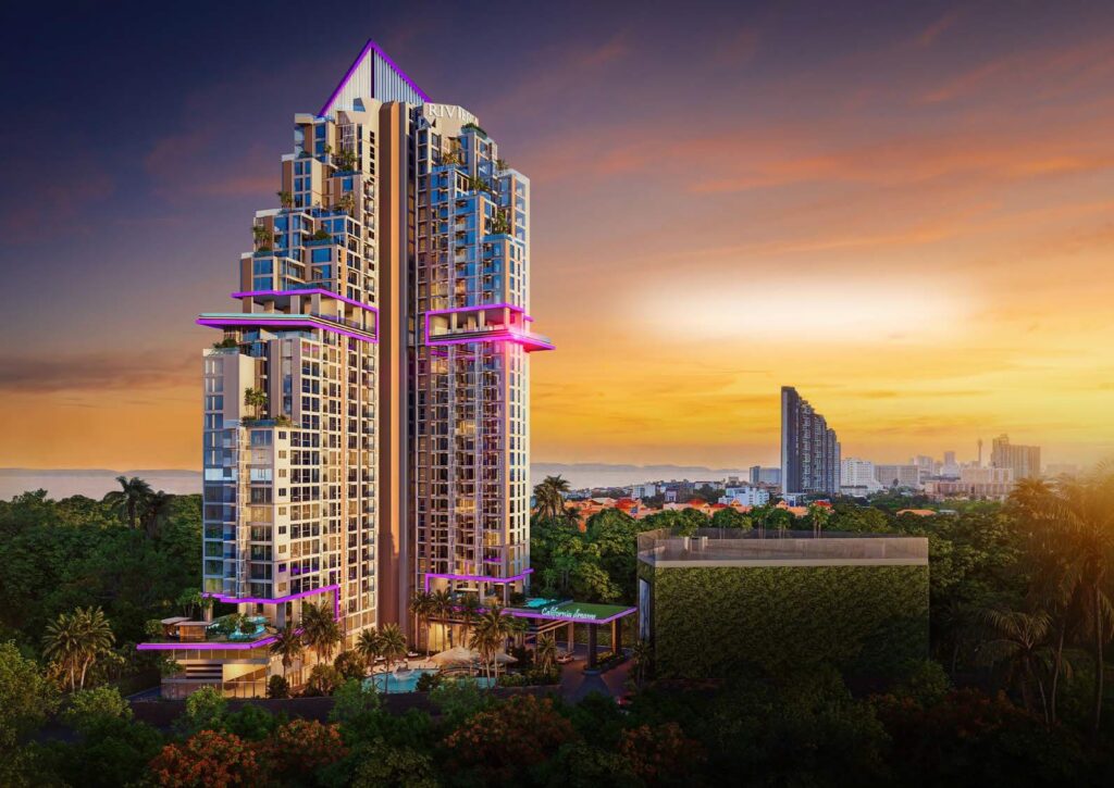 Luxusné apartmány v obľúbenej lokalite pri mori, Pattaya