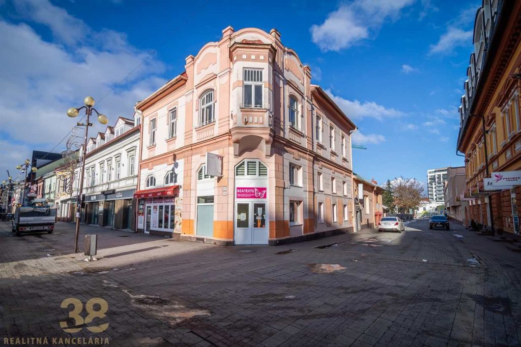 Výrazne znížená cena: Predaj budovy v centre mesta Poprad