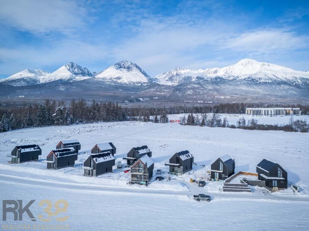 Nadčasový projekt chalety pod Gerlachom s krásnym výhľadom na Vysoké Tatry