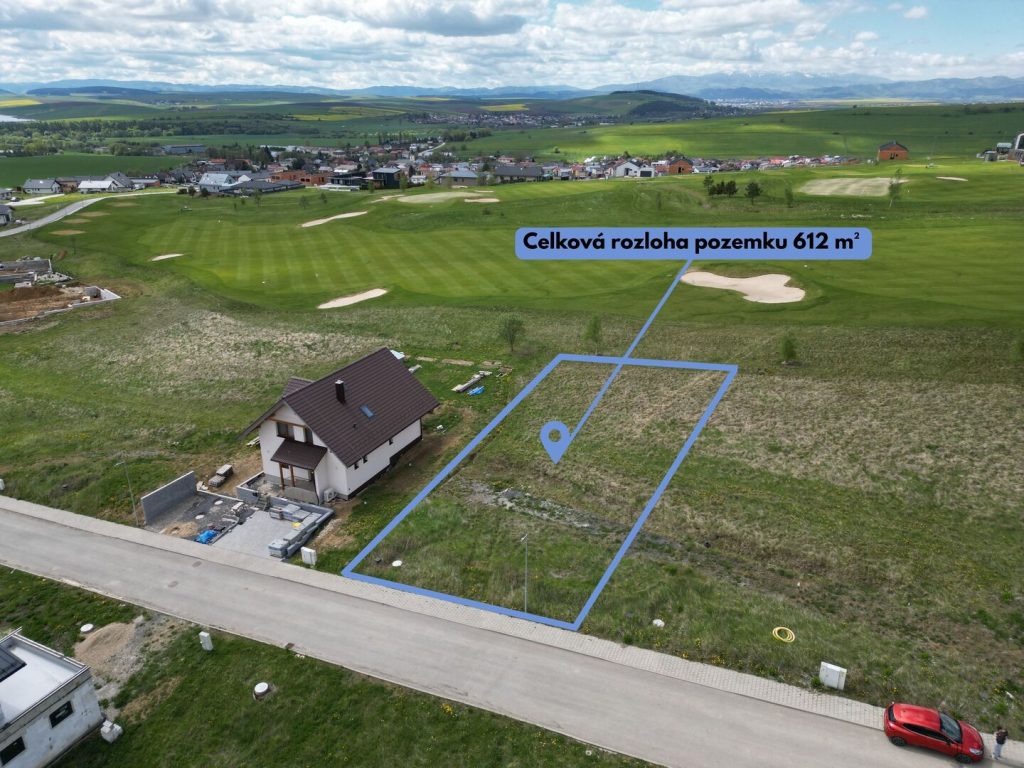 Stavebný pozemok v atraktívnej lokalite obce Malý Slavkov